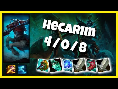 Hecarim vs Lillia TURKISH Challenger JUNGLE (4/0/8) - v11.6