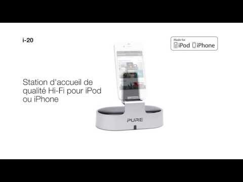 i-20: Hi-Fi Quality Dock for iPod or iPhone: en français