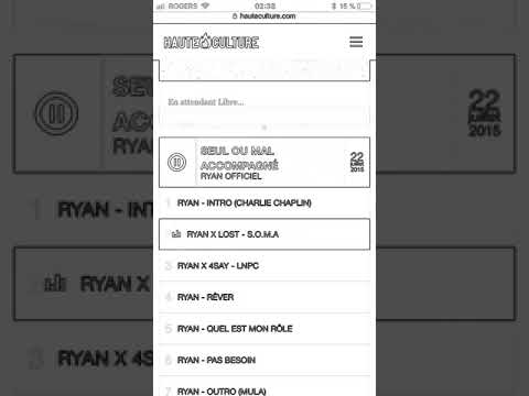 Ryan ft. Lost s.o.m.a (VieuxBeat)