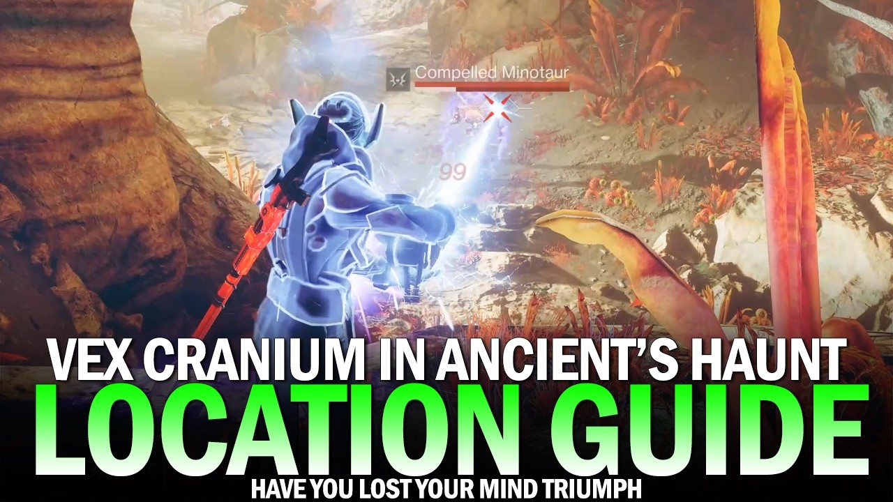 Vex Cranium in Ancient's Haunt Location Guide (Have You Lost Your Mind Triumph) [Destiny 2]