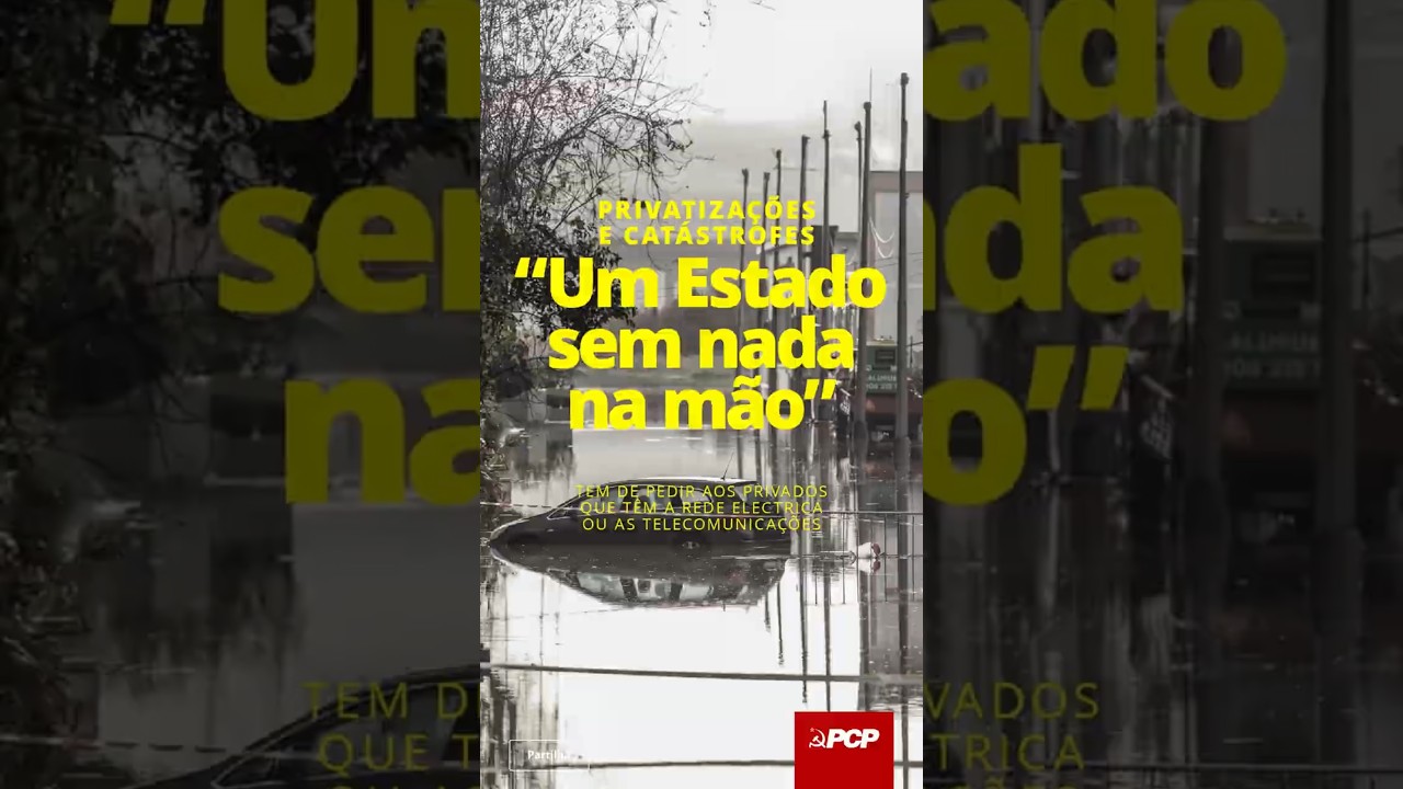 "Um Estado sem nada na mão para responder a isto"