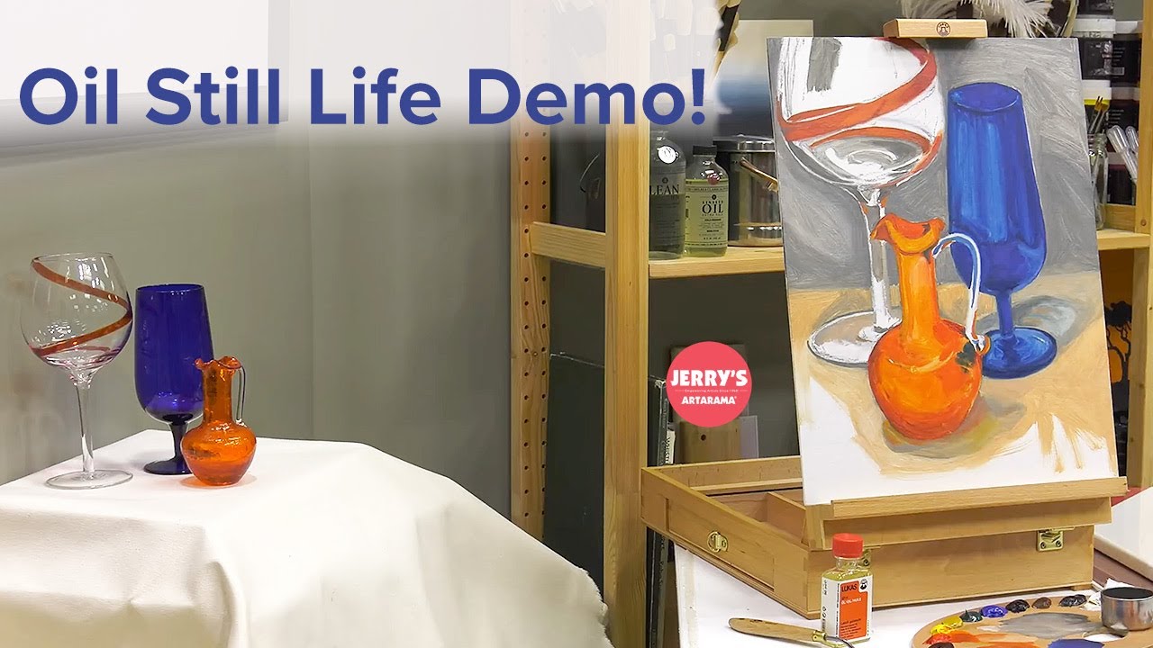A Complete Oil Still Life Demo