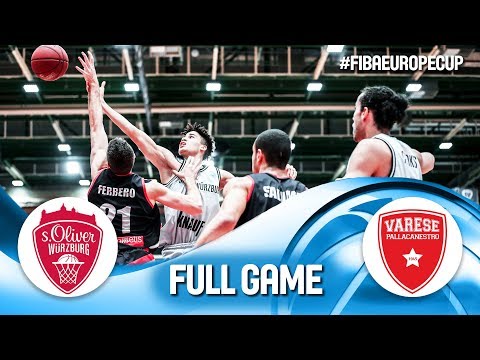 s.Oliver Würzburg v Pallacanestro Varese - Full Game - Semi-Final 2 - FIBA Europe Cup 2019