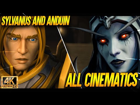 World Of Warcraft: Shadowlands | Sylvanus and Anduin - Cinematics and Cutscenes [4k]