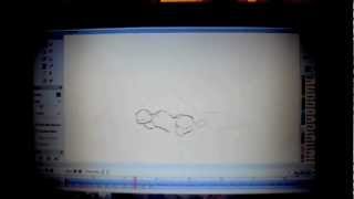 Thumbelina Rough Animation on Pencil