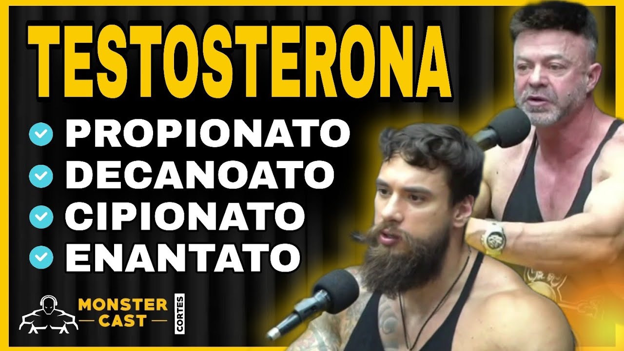 SAIBA AS DIFERENÇAS DAS TESTOSTERONAS !