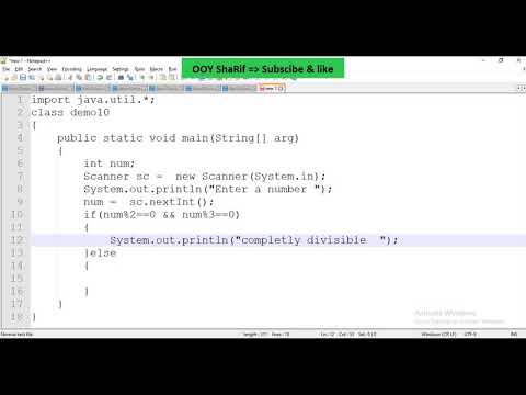 Java Programming If Else Value Divisible By 2 Or 3 Java Practical Program Example