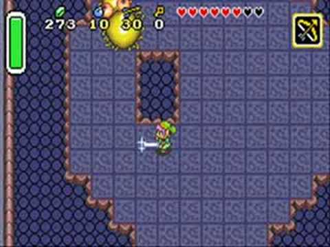 mountain tower boss Moldorm in Zelda: link to the past