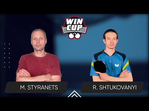 22:00 Mykhailo Styranets - Roman Shtukovanyi West 5 WIN CUP 27.02.2024 | TABLE TENNIS WINCUP