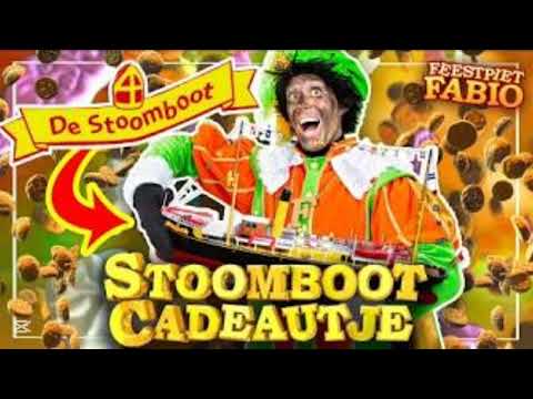 Feestpiet Fabio - Stoomboot Cadeautje 