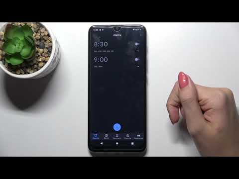 Poner la alarma en Motorola Moto E20 - cómo poner el despertador
