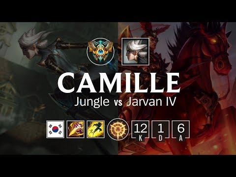 Camille Jungle vs Jarvan IV - KR Challenger Patch 8.8