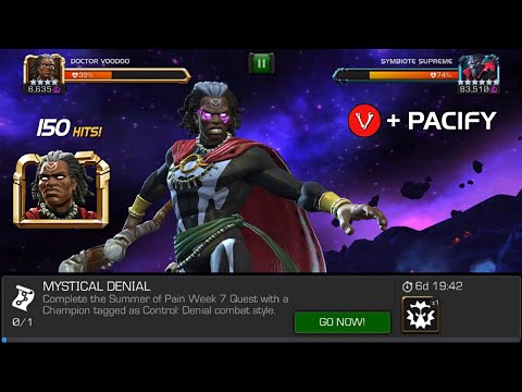 4* Dr Voodoo Challenges Symbiote Supreme (Summer of Pain) Week 7 - Marvel Contest of Champions