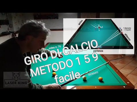 BILLIARD - v.76 - 3 EASY SOCCER FROM THE SHORT CUSHION