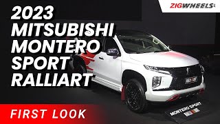 2023 Mitsubishi Montero Sport Black Series RALLIART First Look |
