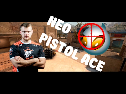 Virtus.pro VS Team Dignitas. NEO's  pistol ace clutch. De_Mirage.