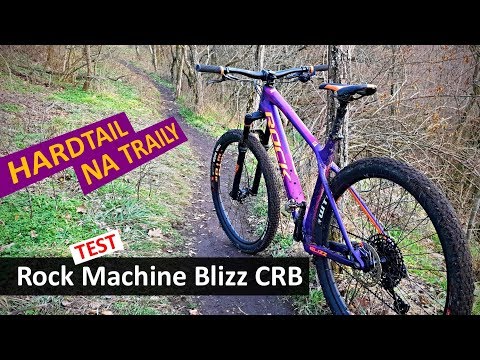Na traily s tvrdým ocasem z karbonu: Rock Machine Blizz CRB 50 29