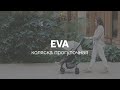 миниатюра 14 Видео о товаре Коляска прогулочная Happy Baby Eva, Graphite Stripes (Темно-серый в полоску)