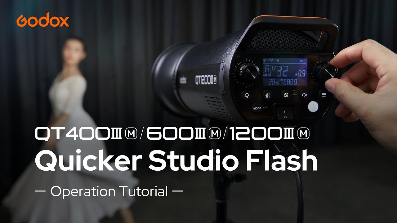 Вспышка студийная Godox QT1200IIIM
