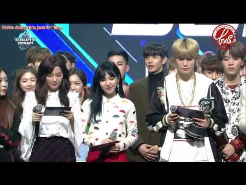 [ForVelvetSubs] 170216 'Rookie' 7th Win - Red Velvet (eng)