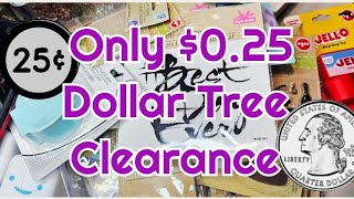 Only $0.25 Dollar Tree Clearance
