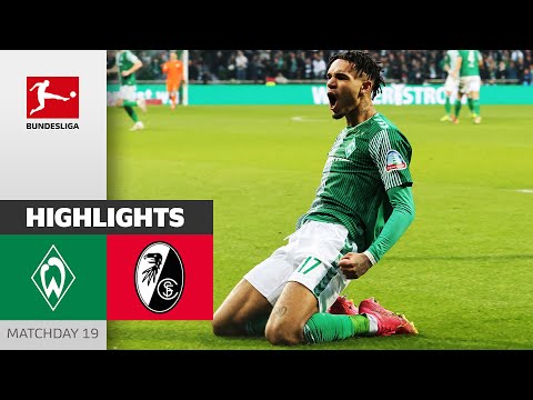 Resumen de Werder Bremen vs SC Freiburg Matchday 19