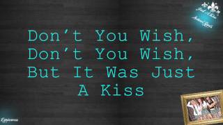 Just A Kiss - School Gyrls LYRICS ON SCREEN