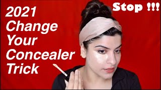 2021 CONCEALER TREND | BYE BYE TRIANGLE । कंसीलेर लगाने का तरीक़ा