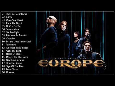 Europe Greatest Hits Full Album - Best Songs Of Europe Playlist 2021