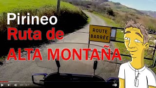preview picture of video 'Saint Jean Pied de Port - Ruta moto montaña'