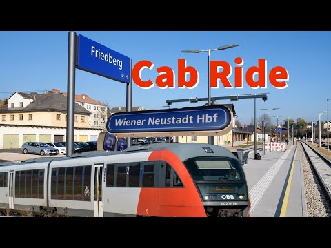 Cab Ride//Führerstandsmitfahrt ÖBB 5022 Friedberg -Wr.Neustadt