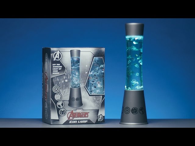 Vídeo relacionado con Lámpara Logo Marvel - Lámpara Oficial Disney, Modos de Luz, Decoración para Fans de Superhéroes