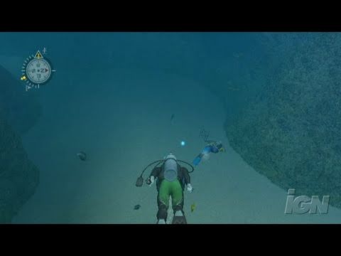 Endless Ocean Nintendo Wii Gameplay - Swimming in Daylight