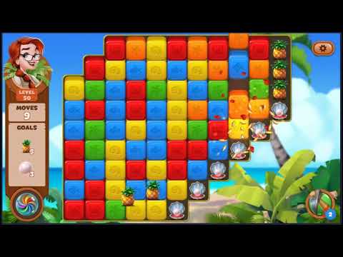 Lost Island Blast Adventure Level 50 - NO BOOSTERS 🏝️ | SKILLGAMING ✔️