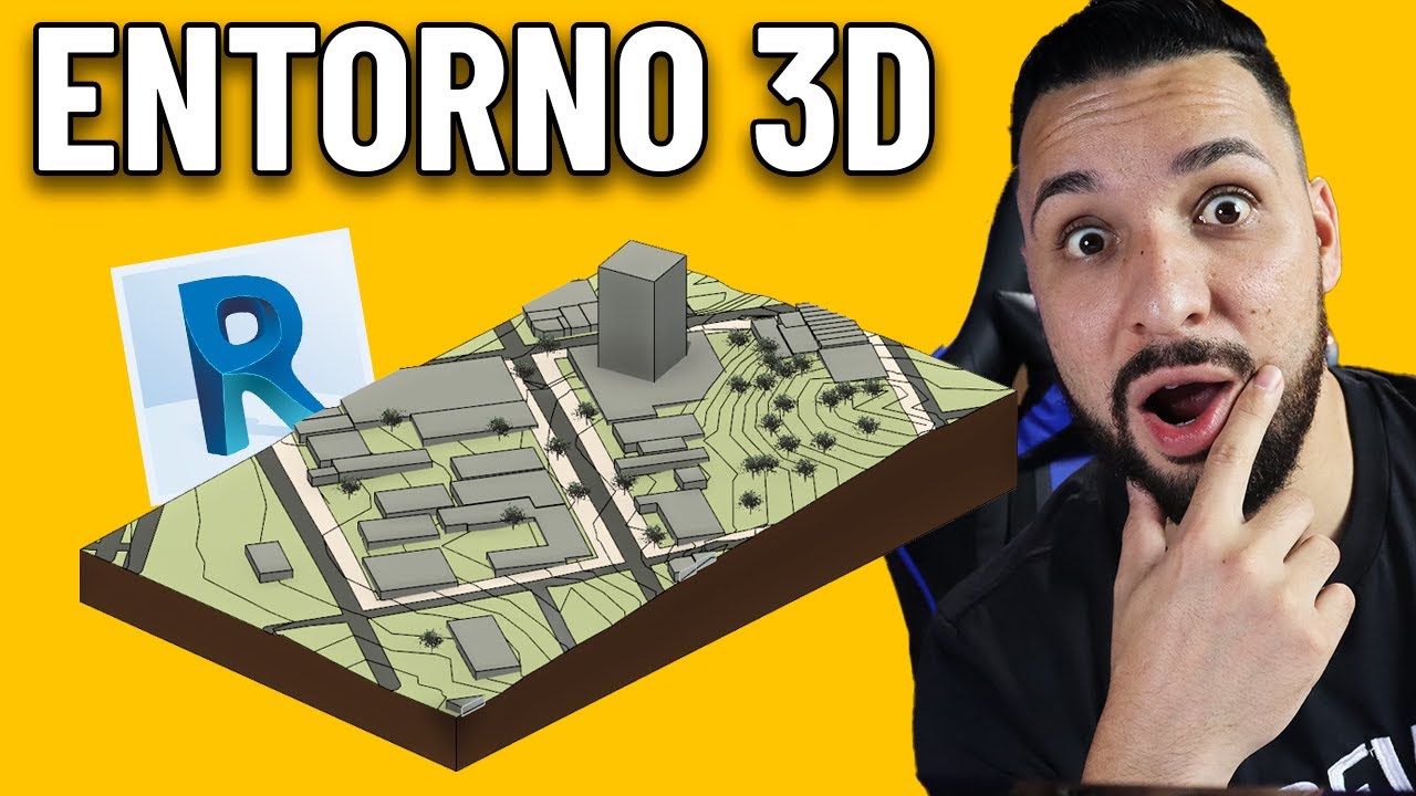 CRIANDO O ENTORNO DO SEU PROJETO EM 1 CLIQUE NO REVIT