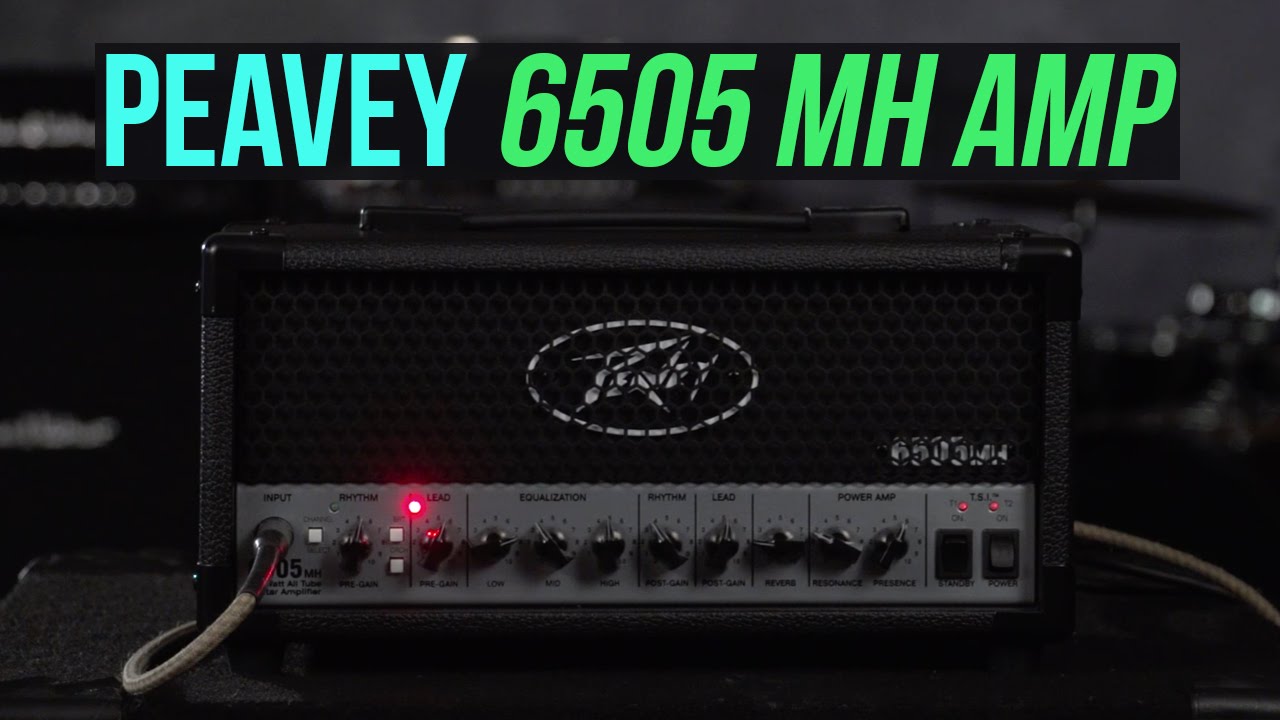 Peavey 6505 MH Guitar Amp - YouTube