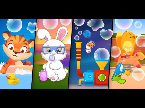 Bubble pop game - Baby games Video