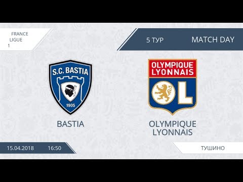 AFL18. France. Ligue 1. Day 5. Bastia - Lyonnais
