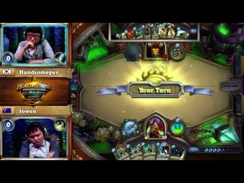 《爐石戰記》亞太區夏季冠軍賽Day1 handsomeguy vs Jowen