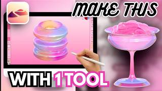 DIY 3D Glass Cup Mockup Design Tutorial | Nomad Sculpt for Beginners