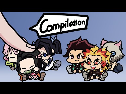 Anime Chibi Demon Slayer vs Finger | Compilation