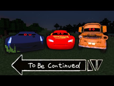 I FOUND McQUEEN.EXE and MATER.EXE and JACKSON STORM.EXE in Minecraft - Gameplay Movie