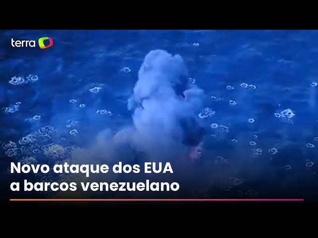 EUA divulgam novo ataque letal a um suposto barco com drogas da Venezuela