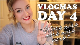 GRWM whilst talking all things work! | Vlogmas Day 4