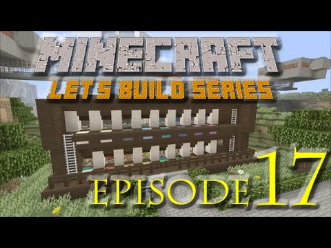 Minecraft Let's Build Series - Episode 17 - The Semi-Automatic Sheep Farm