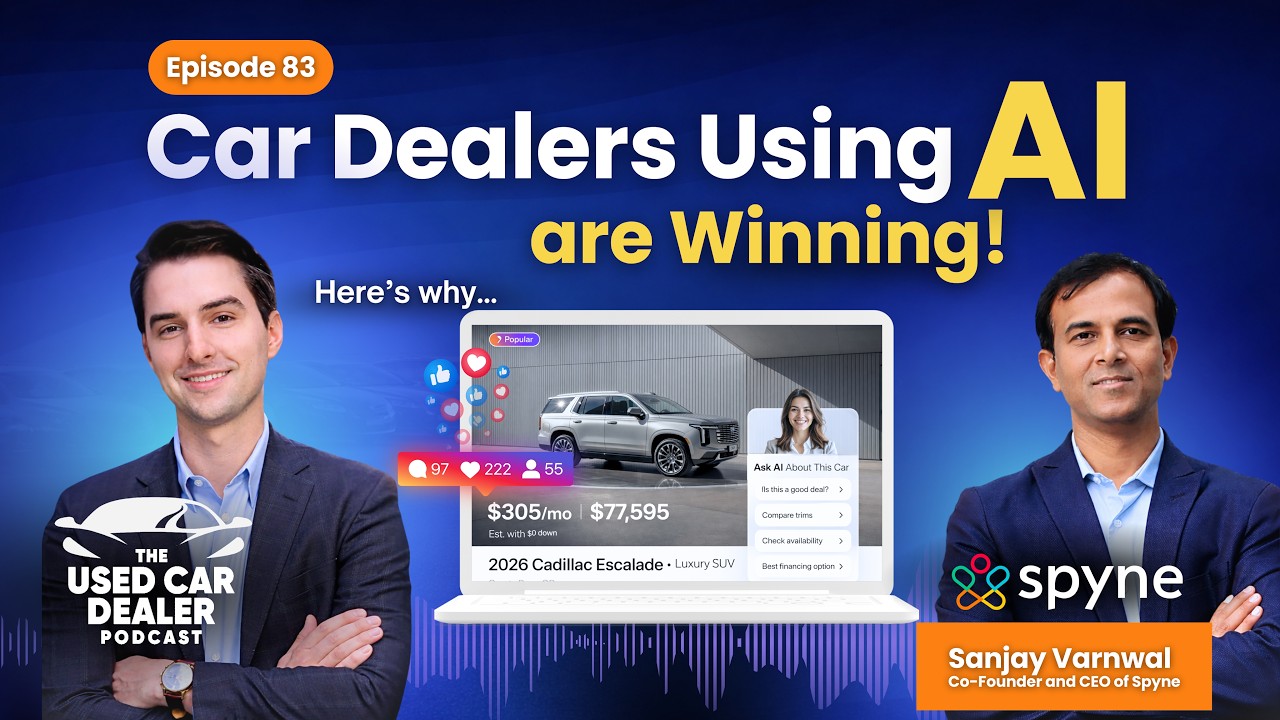 UCDP #83: AI Inventory Merchandising for Car Dealers | Sanjay Varnwal (@Spyne)