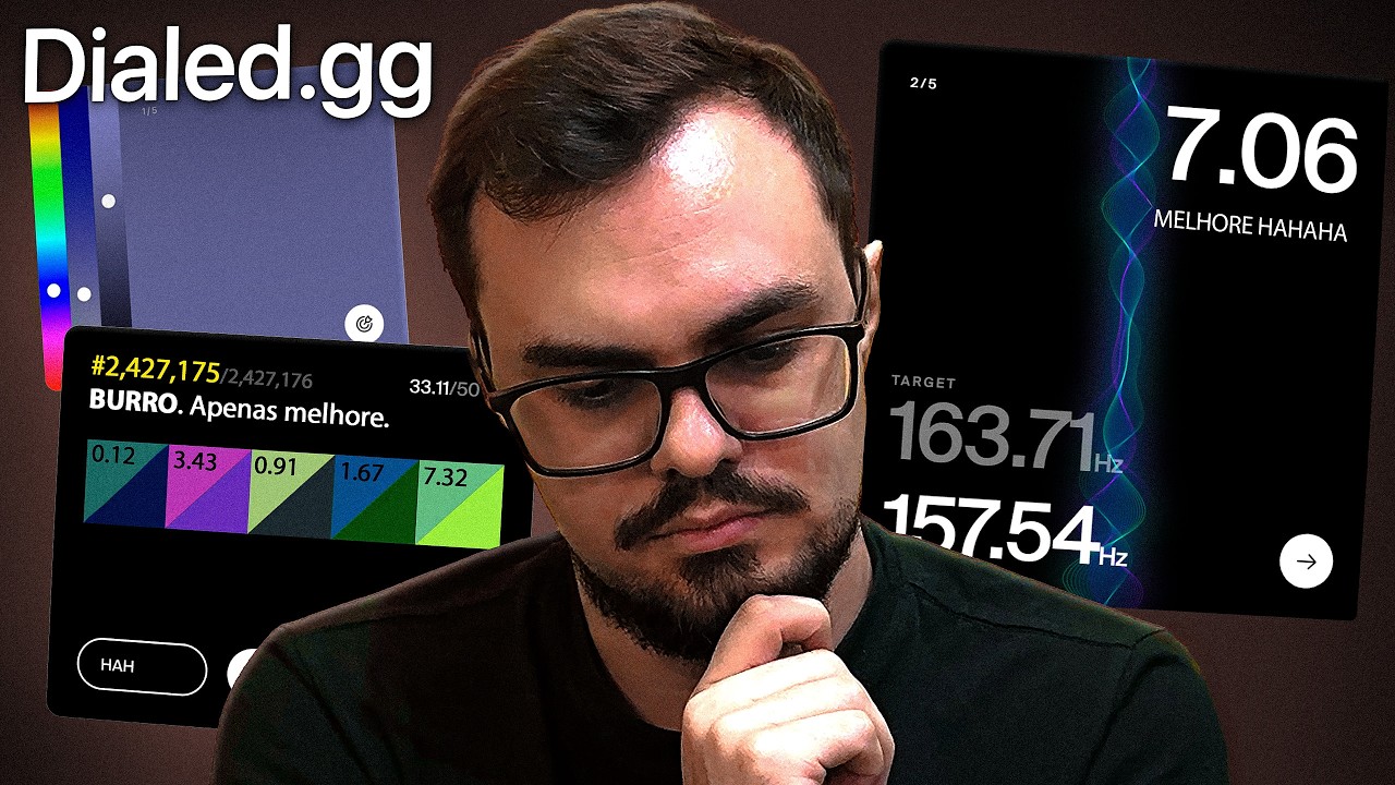 ESSE JOGO REVELA SEU DALTONISMO - DIALED COM OS GURIS