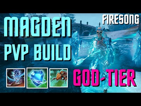 Icestorm 🥶 Magicka Warden PVP Build - ESO Firesong