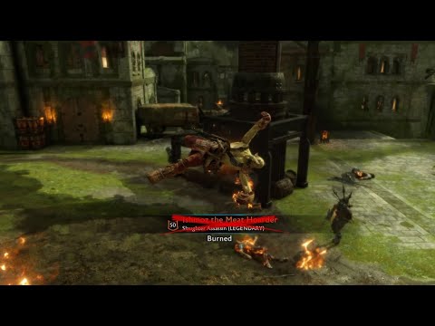 This Is Hands Down The Best Death In Shadow Of War!!!