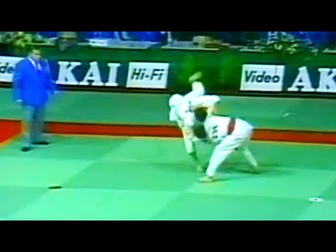 Katsuhiko Kashiwazaki was a ninja on the mat